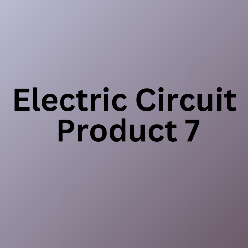 Electric Circuit-Electronic Cables -Product 7