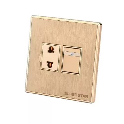 2 Pin Socket With Switch